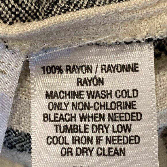 Lou & Grey Women's Striped Rayon Relaxed Short Sleeve Romper Size XS - Picture 9 of 14